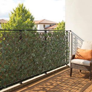Trellis artificiel Nao 100x200cm vert