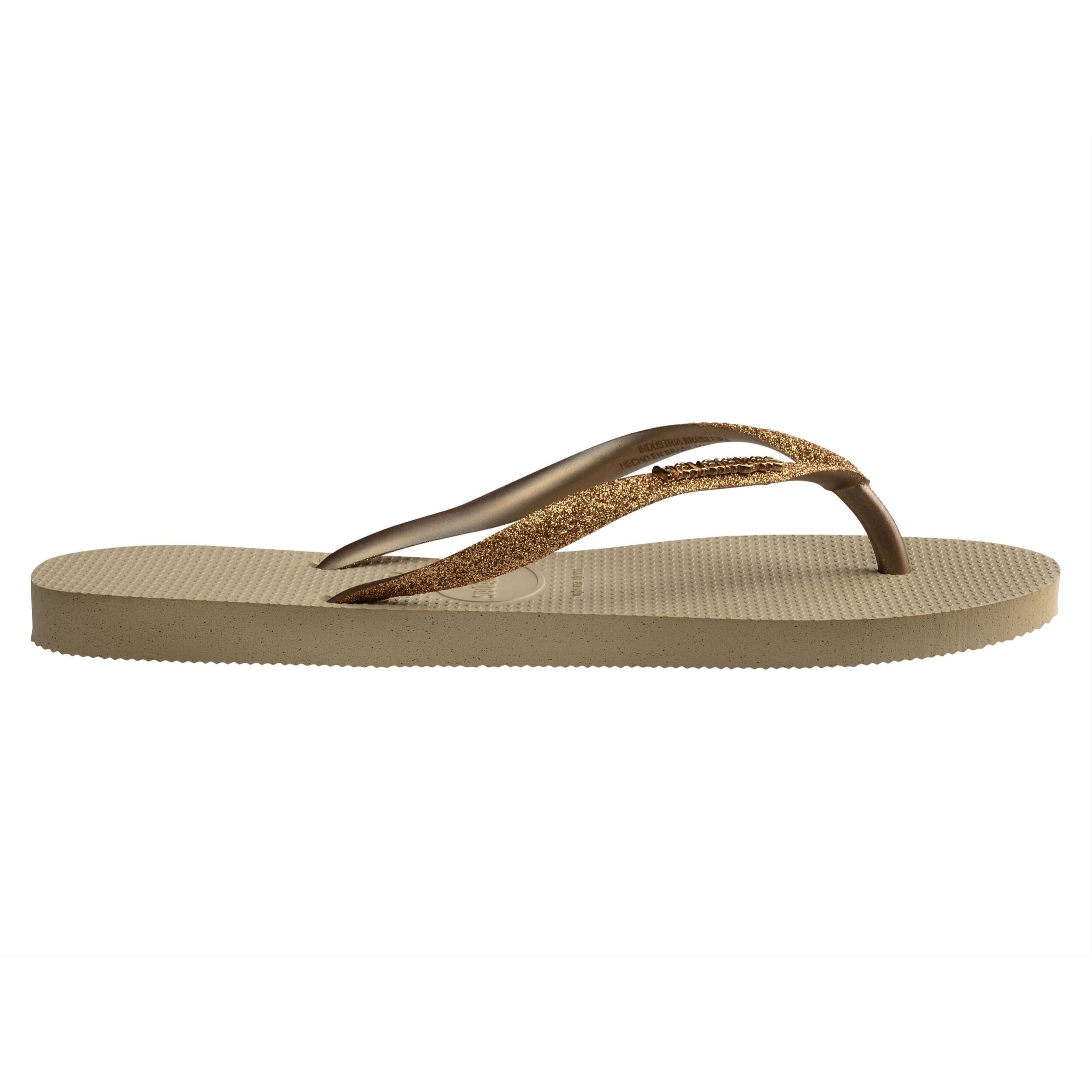 Infradito Havaianas Slim Glitter II Marrone