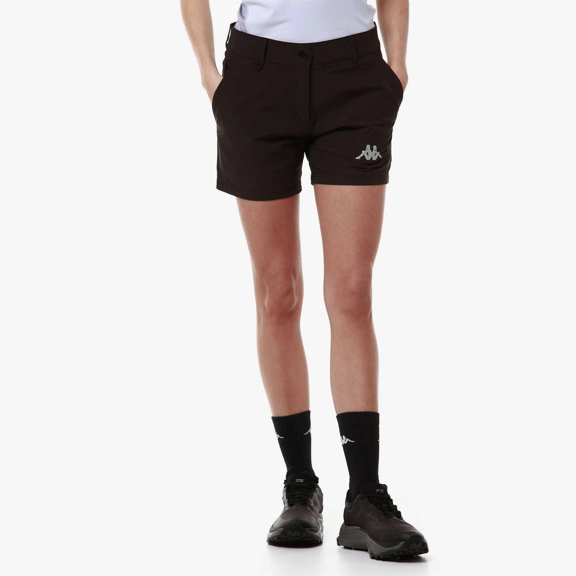 Kappa - Pantaloncini Donna Marrone - 3CENTO 314