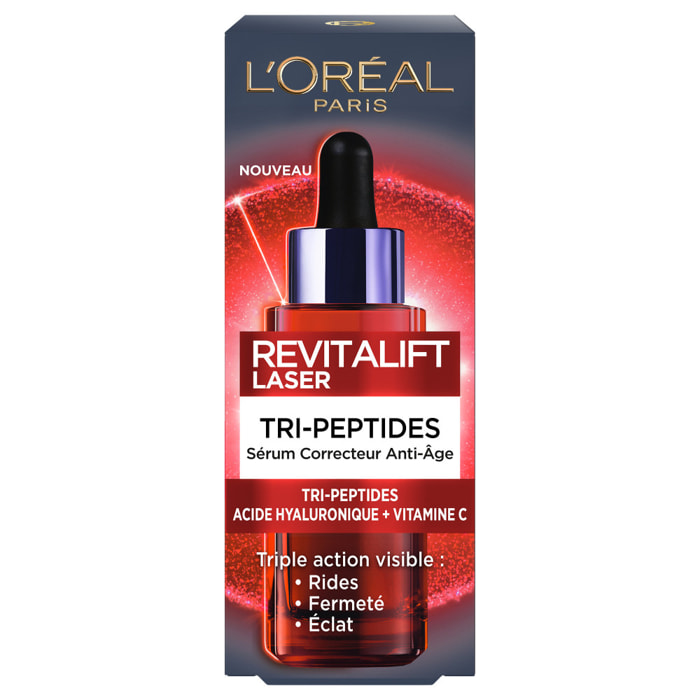 L'Oréal Paris Revitalift Laser Sérum Correcteur Anti-Âge Tri-Peptides 30ml
