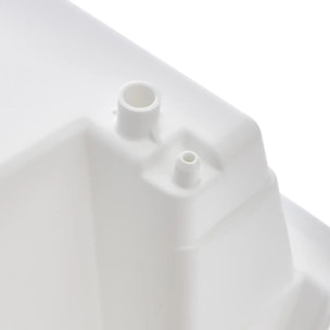 Tour de rangement Essentiels rectangulaire H.66cm blanc