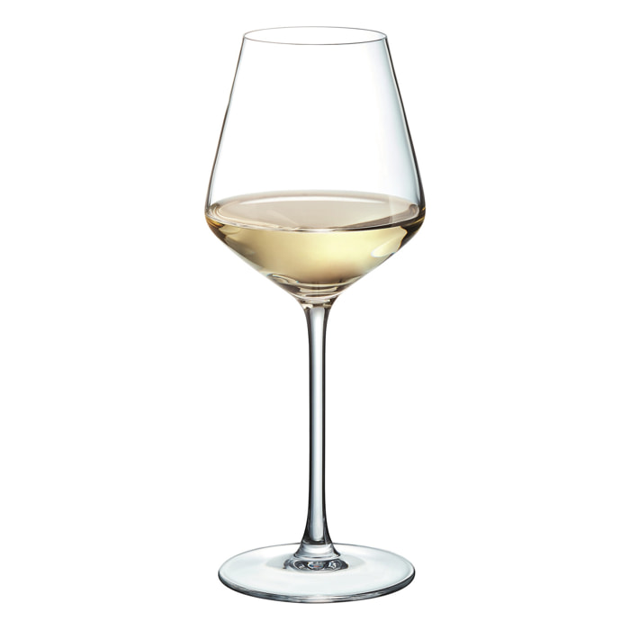 Set di 8 bicchieri da degustazione - vetro cristallino - A: 20,6 cm - 29 cl