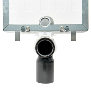 Bâti-support pour WC suspendu, double chasse 3/6 l, blanc (SATAMZ)