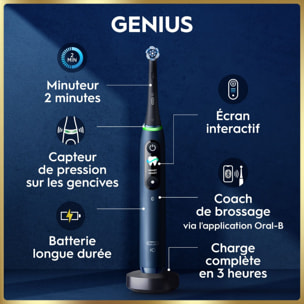 Brosse à dent Oral-BiO9s Series Bleu Sapphire