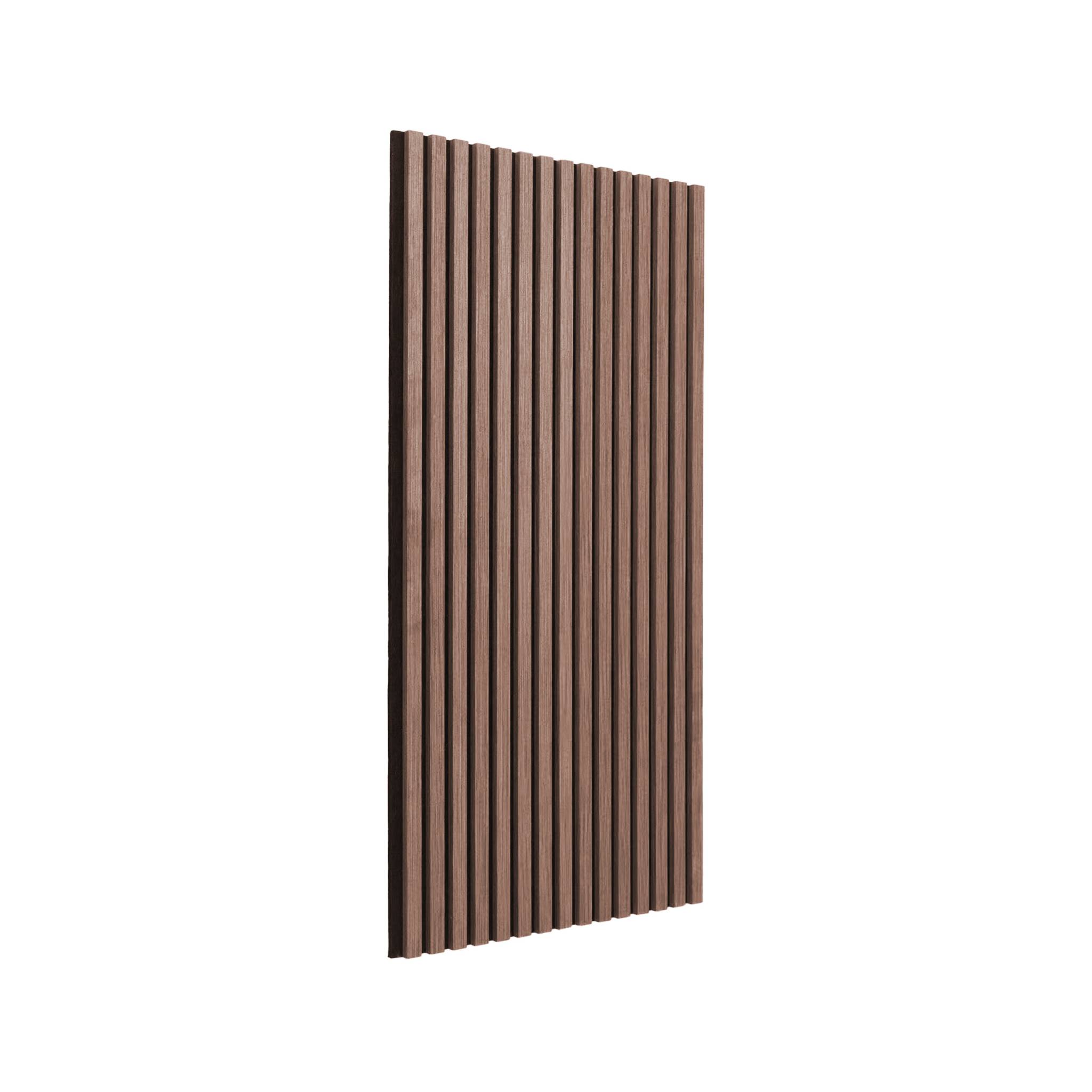 Panneaux muraux acoustiques, tasseaux décoratifs noyer KYOTO