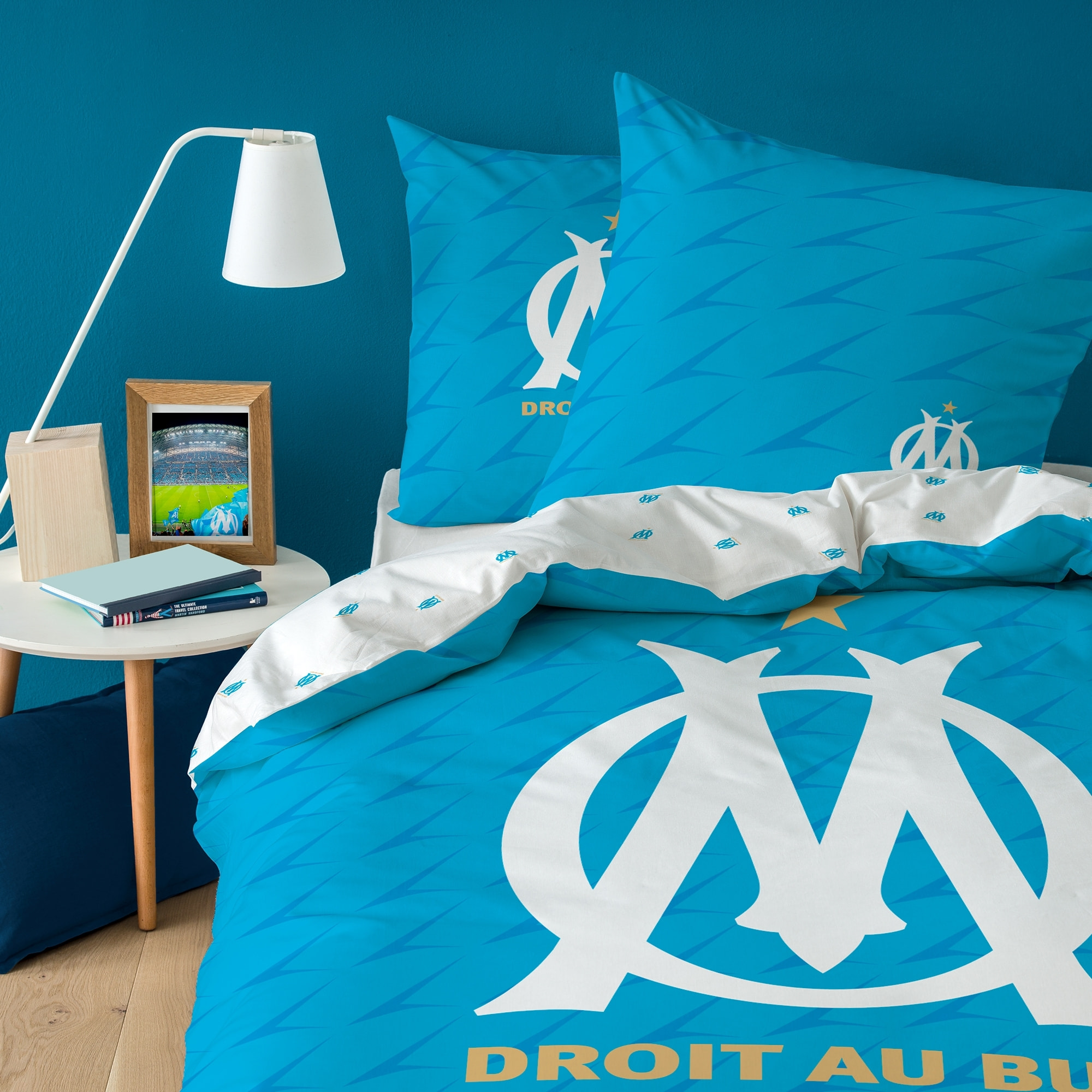 Parure de lit imprimée 100% coton, OM VOILURE