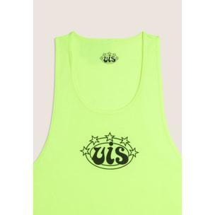 Canotta Donna Fluo Regular Fit Stile Boxe VIS
