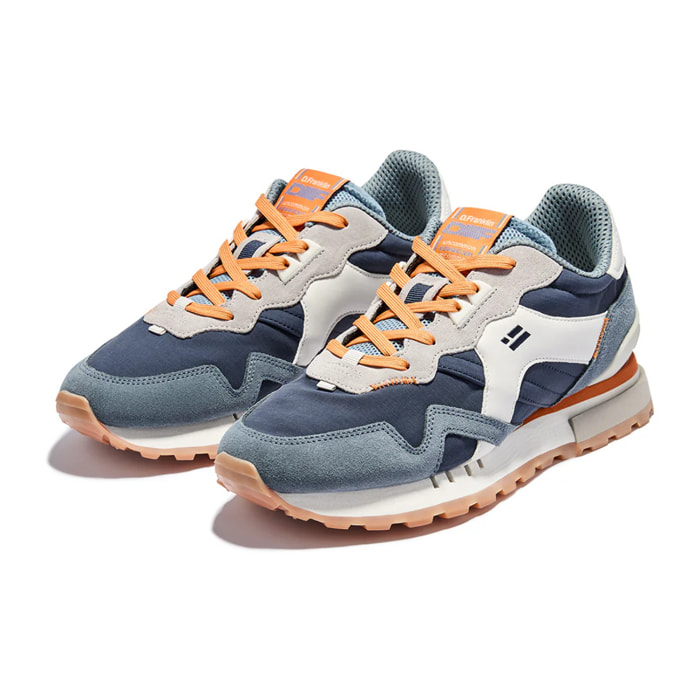 Zapatillas Deportivas de Hombre Vibla Azul Marino / Naranja