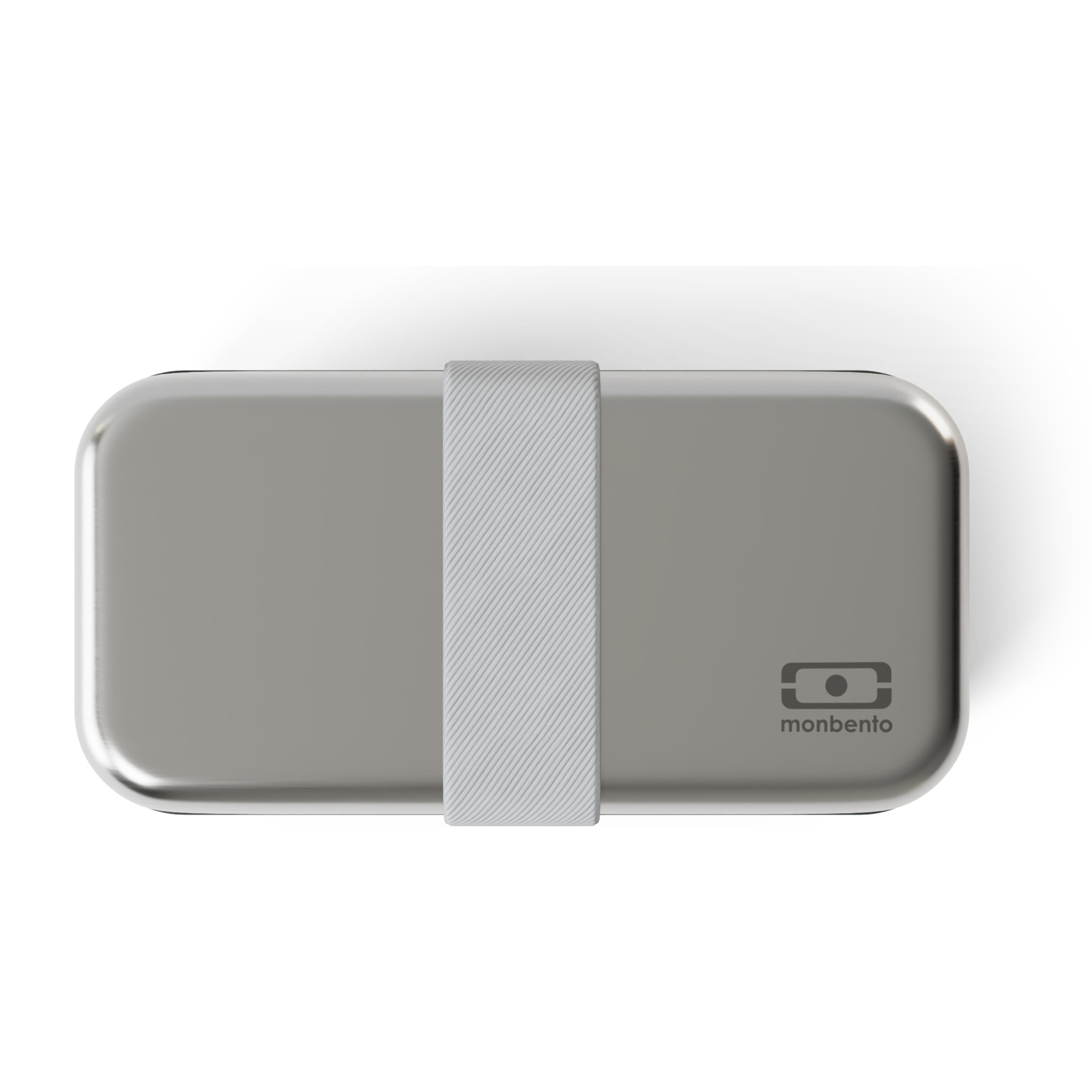 Lunch box en métal micro-ondable Sense Gris Coton 700ml