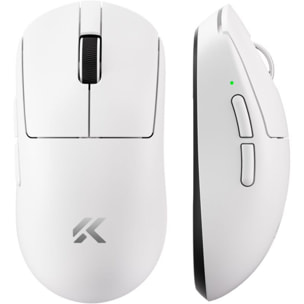 Souris Gamer Sans Fil MCHOSE A7 V2 Pro Lightweight Blanc