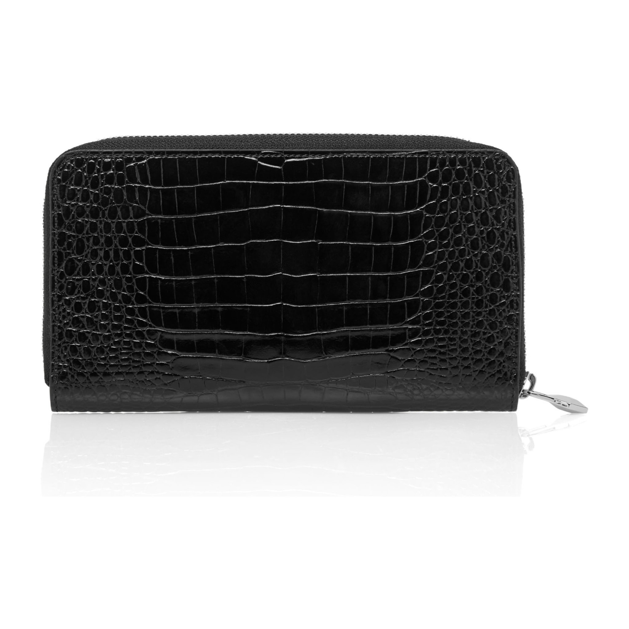 PHILIPP PLEIN Mid-Zip Wallet COCCO