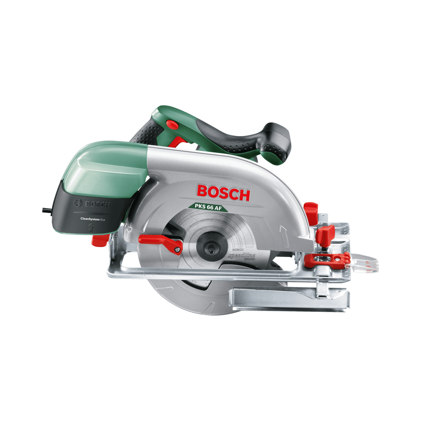 Sierra circular PKS 66 AF BOSCH + Carril guía - 603502000