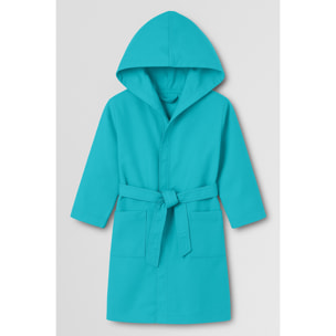 ACCAPPATOIO MICROFIBRA JUNIOR TURCHESE 6/8 ANNI