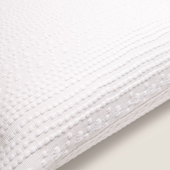 Funda de cuadrante algodón jacquard Drite color blanco 100% Algodón