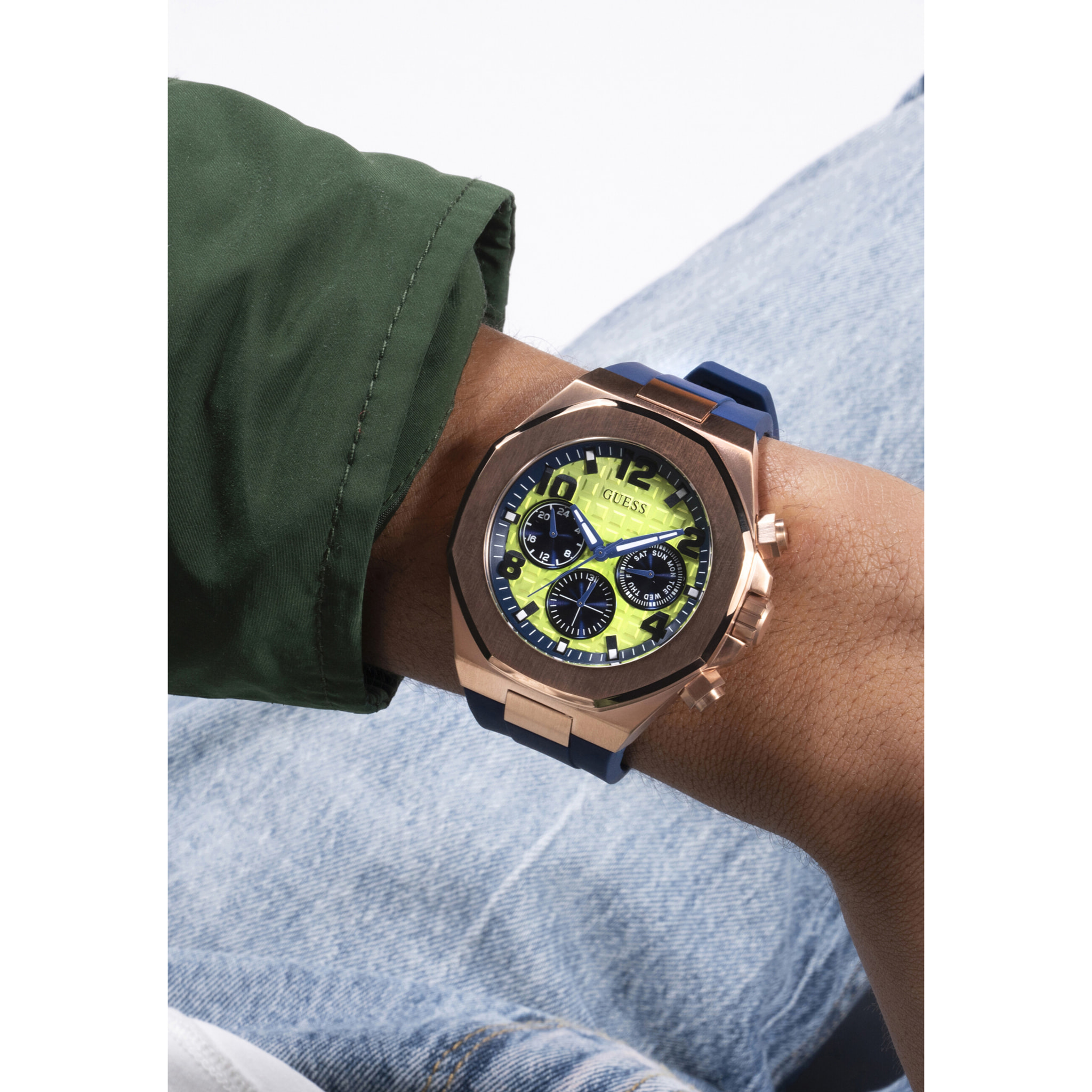 Guess Reloj Analógico De Cuarzo Empire