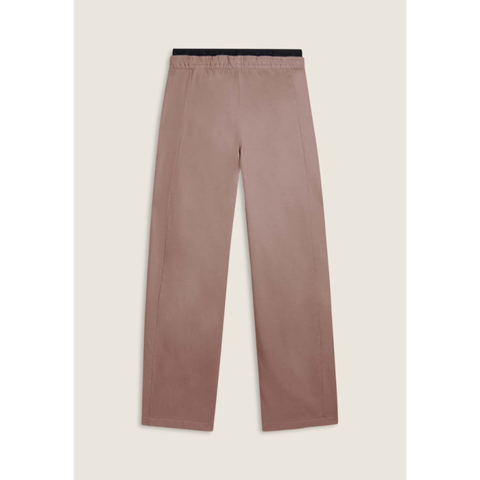 Pantaloni balloon in felpa con logo street art