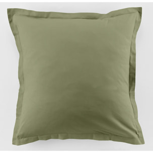 Parure De Drap 1 Pers 100% Coton 57fils + 1 taie Vert Verveine