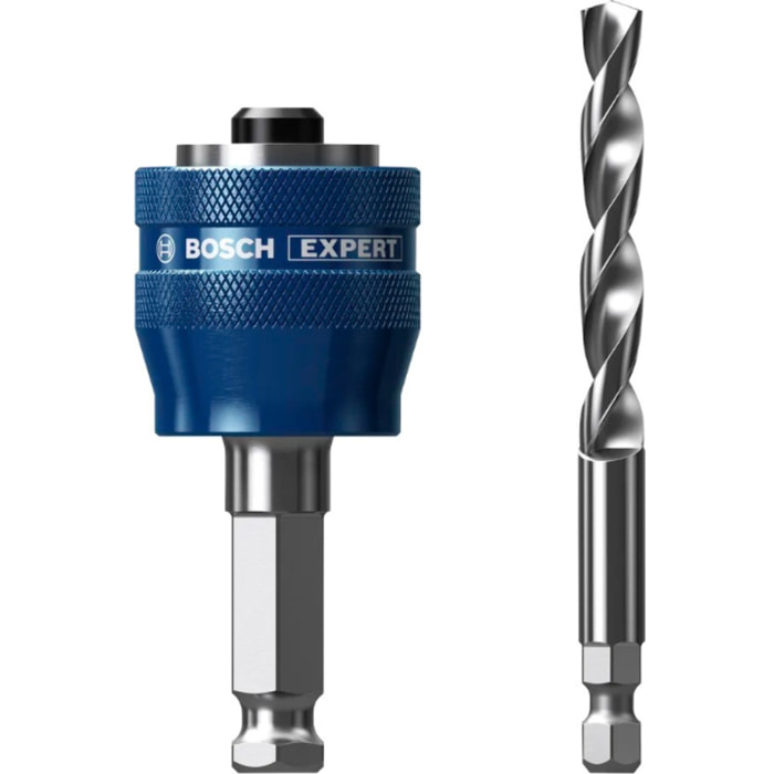 Adaptateur 11 mm du système Expert Power Change Plus pour scies cloches 14-210 mm + foret central Ø7.15 x 60 x 105 mm - BOSCH - 2608901966