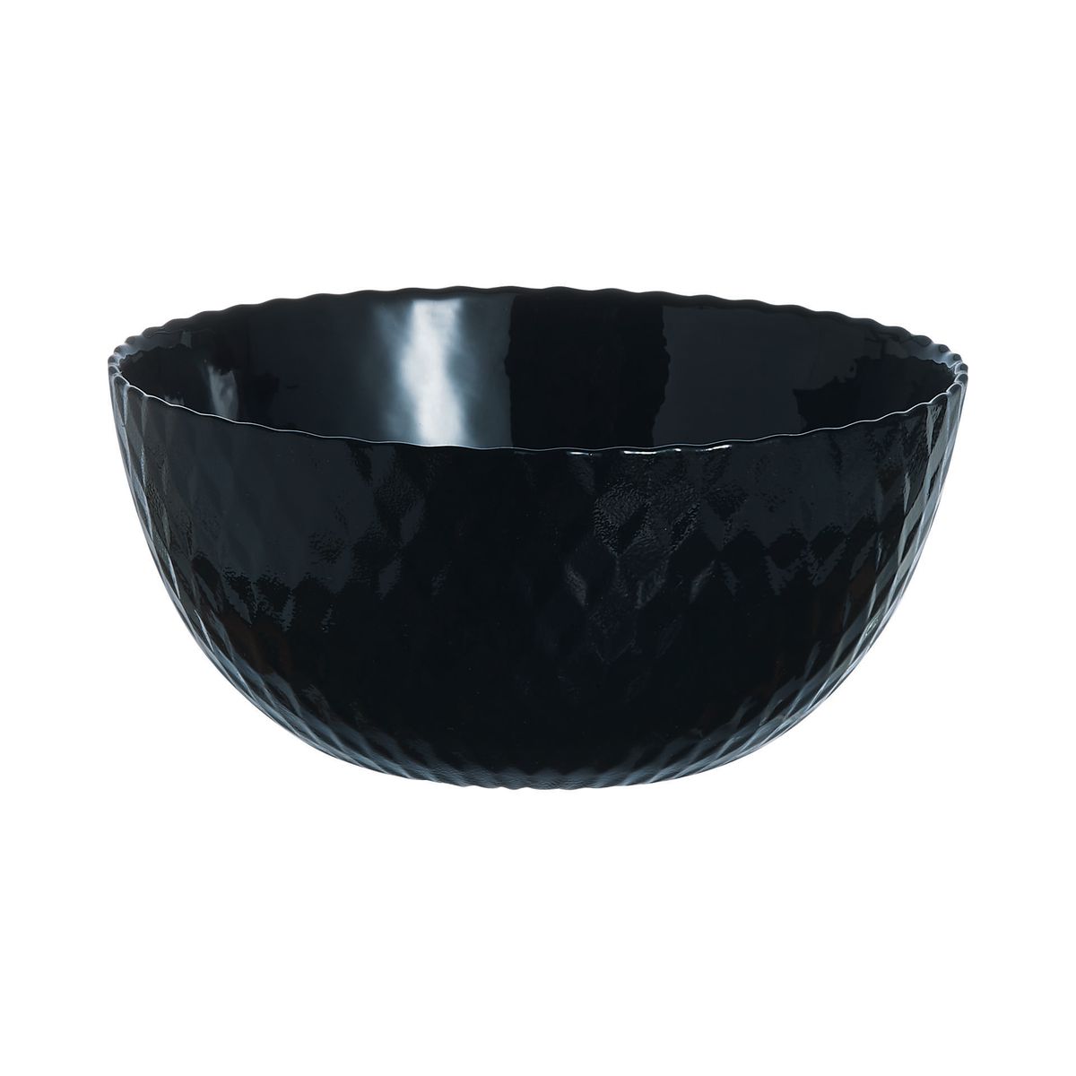 6 cuencos negros 13 cm Pampille - Luminarc