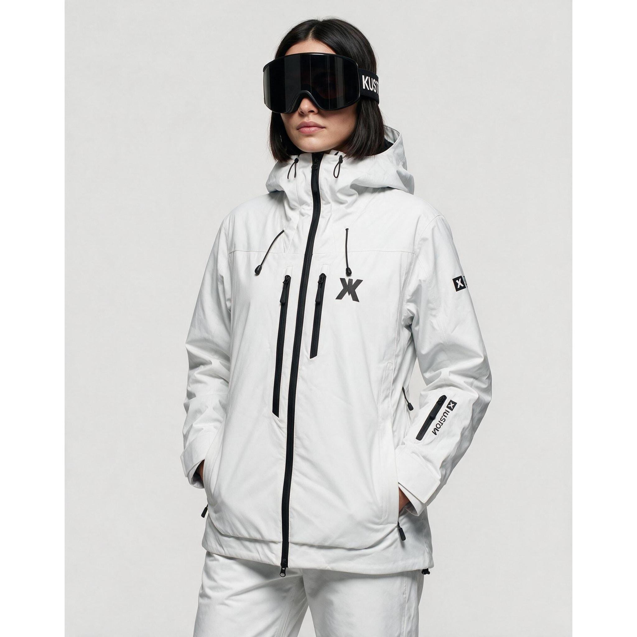 Chaqueta para mujer KUSTOM AQUILO Jacket - Blanco