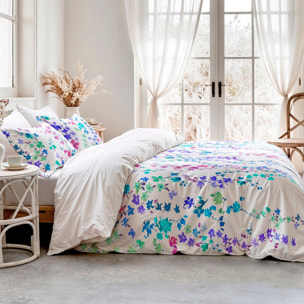 Funda nórdica 100% algodón 200 hilos Haku Blue