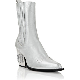 PHILIPP PLEIN Boots Mid Flat GOTHIC PLEIN