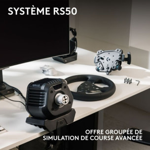Volant LOGITECH G RS50 System Direct Drive pour PS/PC