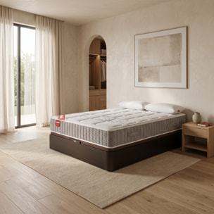 Colchón Muelles Ensacados + Canapé Abatible + Almohada | ENVIO, ENTREGA Y RETIRADA INCLUIDO | Troas