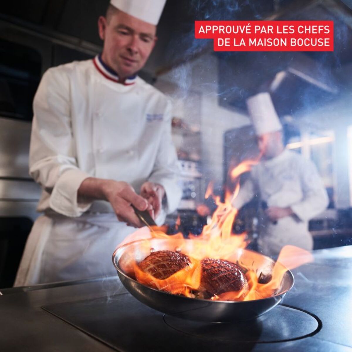 Poêle TEFAL 28cm inox Bocuse Edition