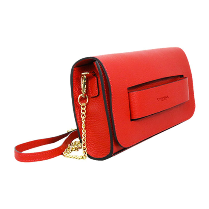 Pochette Cheval Firenze Hamal Rosso