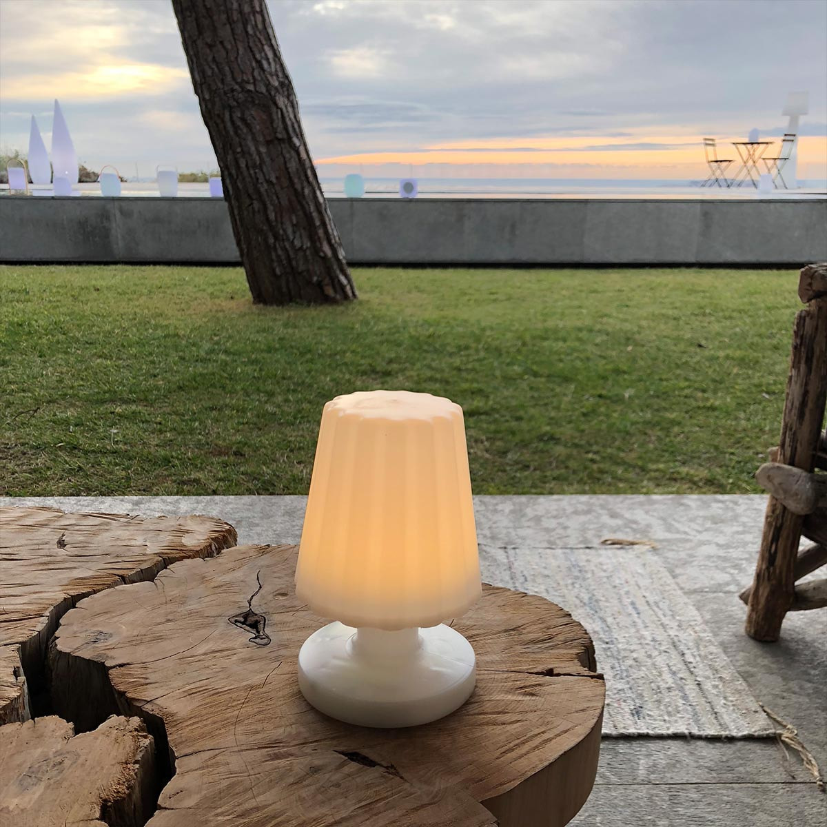 Lampe de table sans fil LADY MINI H22cm