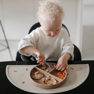 Mushie Mantel Silicona Print