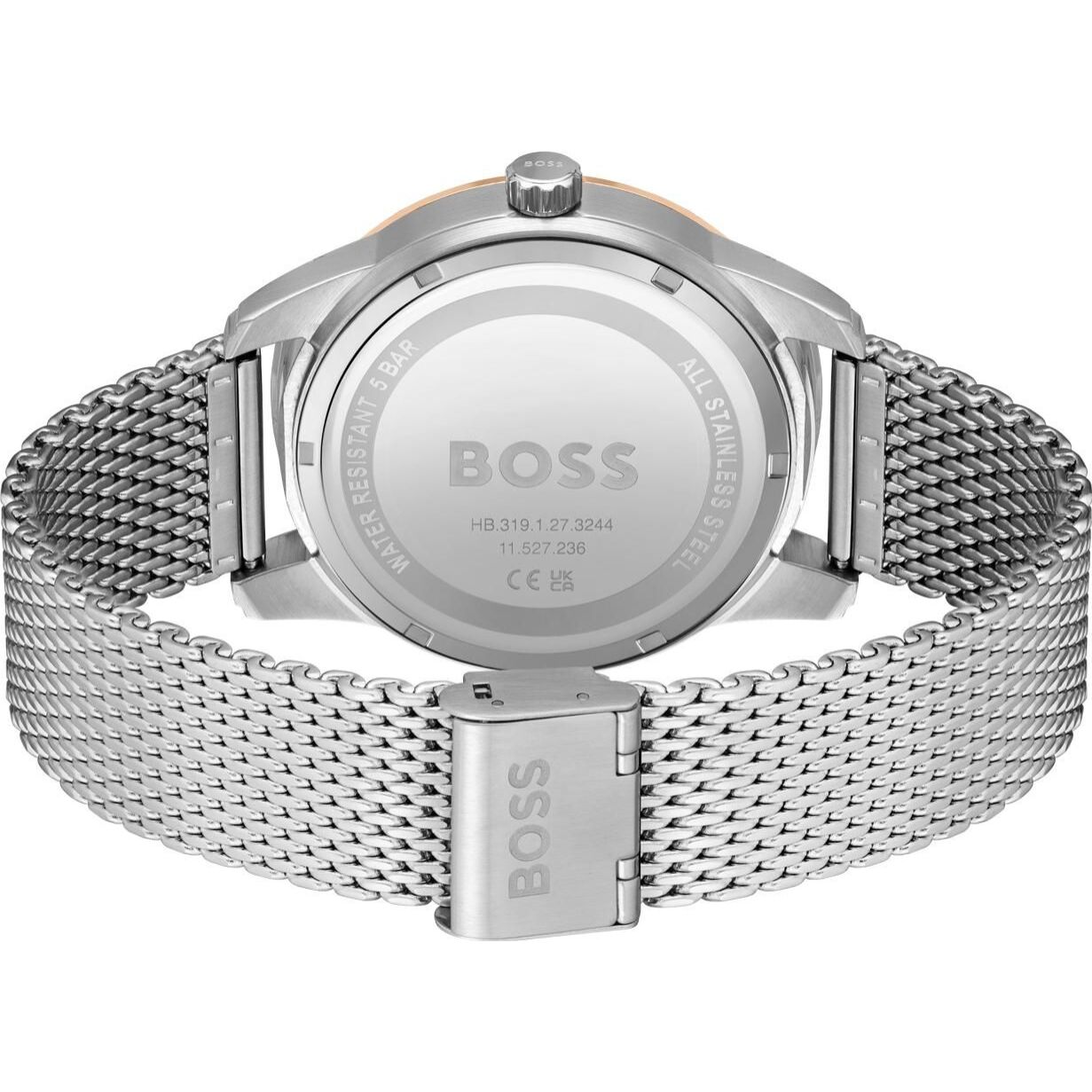 Reloj Hugo Boss 1513961 Hombre Analogico Cuarzo con Correa de Acero inoxidable