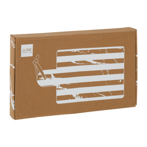 J-Line planche Marbre - pierre - beige/brun