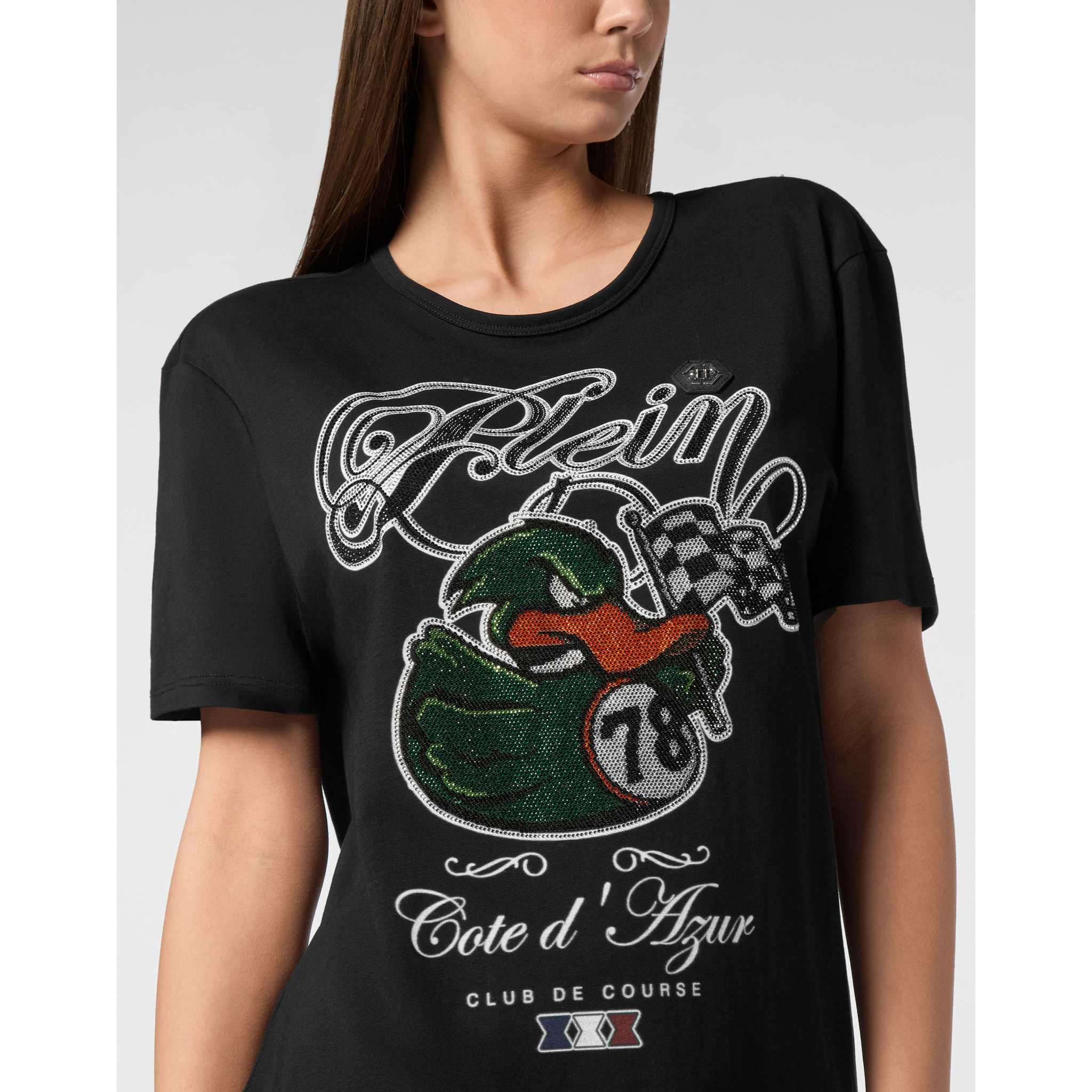 PHILIPP PLEIN Camiseta Vestido Corto DUCK