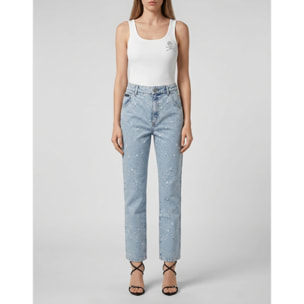 PHILIPP PLEIN Vaqueros de corte recto