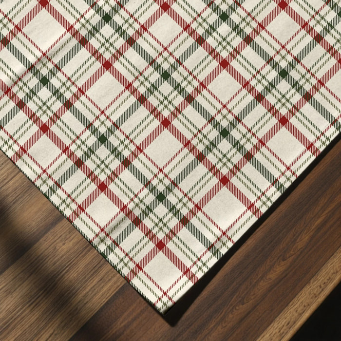 Lot de 2 sets de table anti-taches Christmas Wish 12 1225