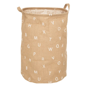 Panier enfant "Alphabet" - jute