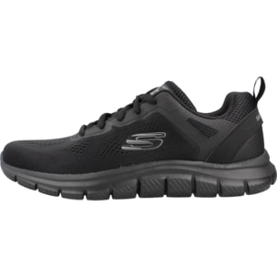 Sneakers De  Hombre Track Negro