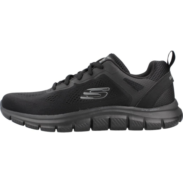 Sneakers De  Hombre Track Negro