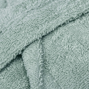 Albornoz Capucha 450gr unisex verde keike