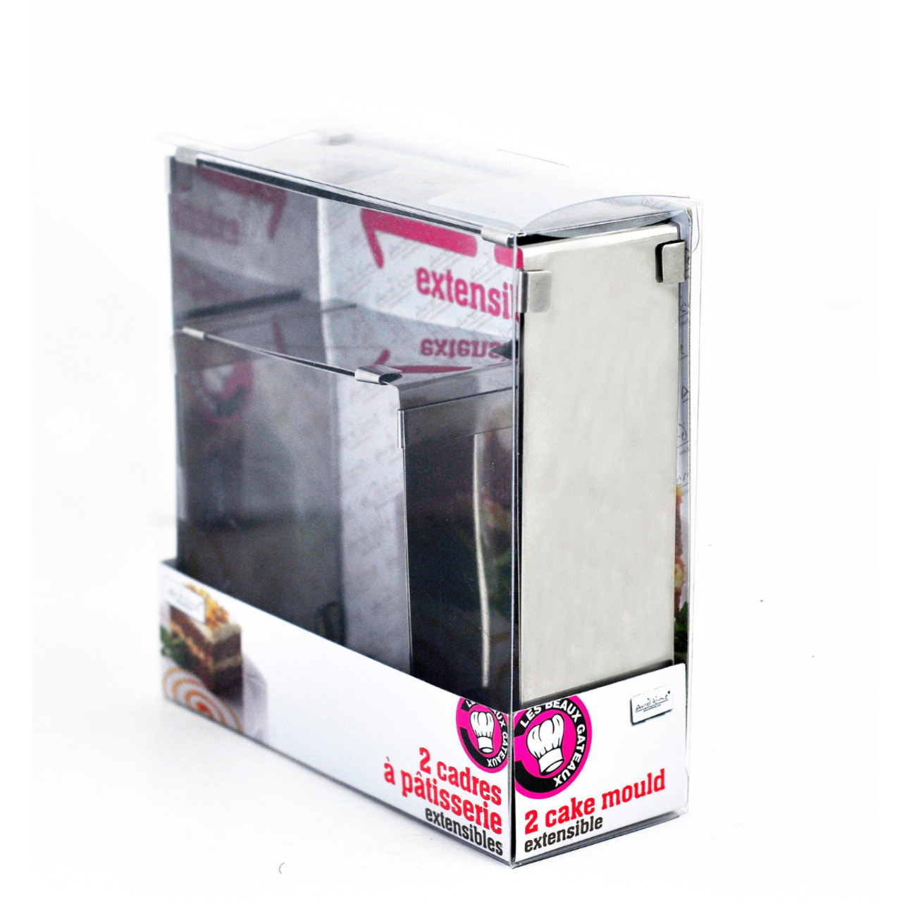 Lot de 2 cadres extensibles, MES BEAUX GATEAUX