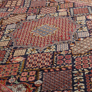 Tapis d'orient, motif oriental, noué à la main en laine, DELOJO