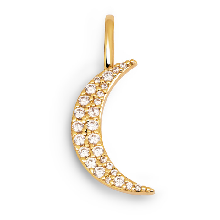 Charm Luna Spark Baño Oro
