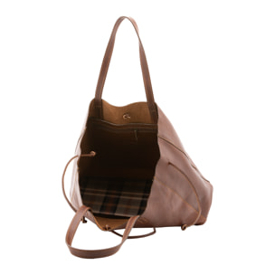 Borsa a spalla  unisex In Vera pelle Made in Italy 30x16x23 cm