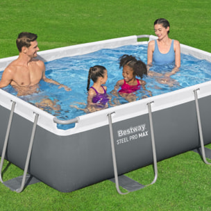 Bestway Piscine hors sol - Rectangulaire - Steel Pro Max - 282 x 196 x 84 cm