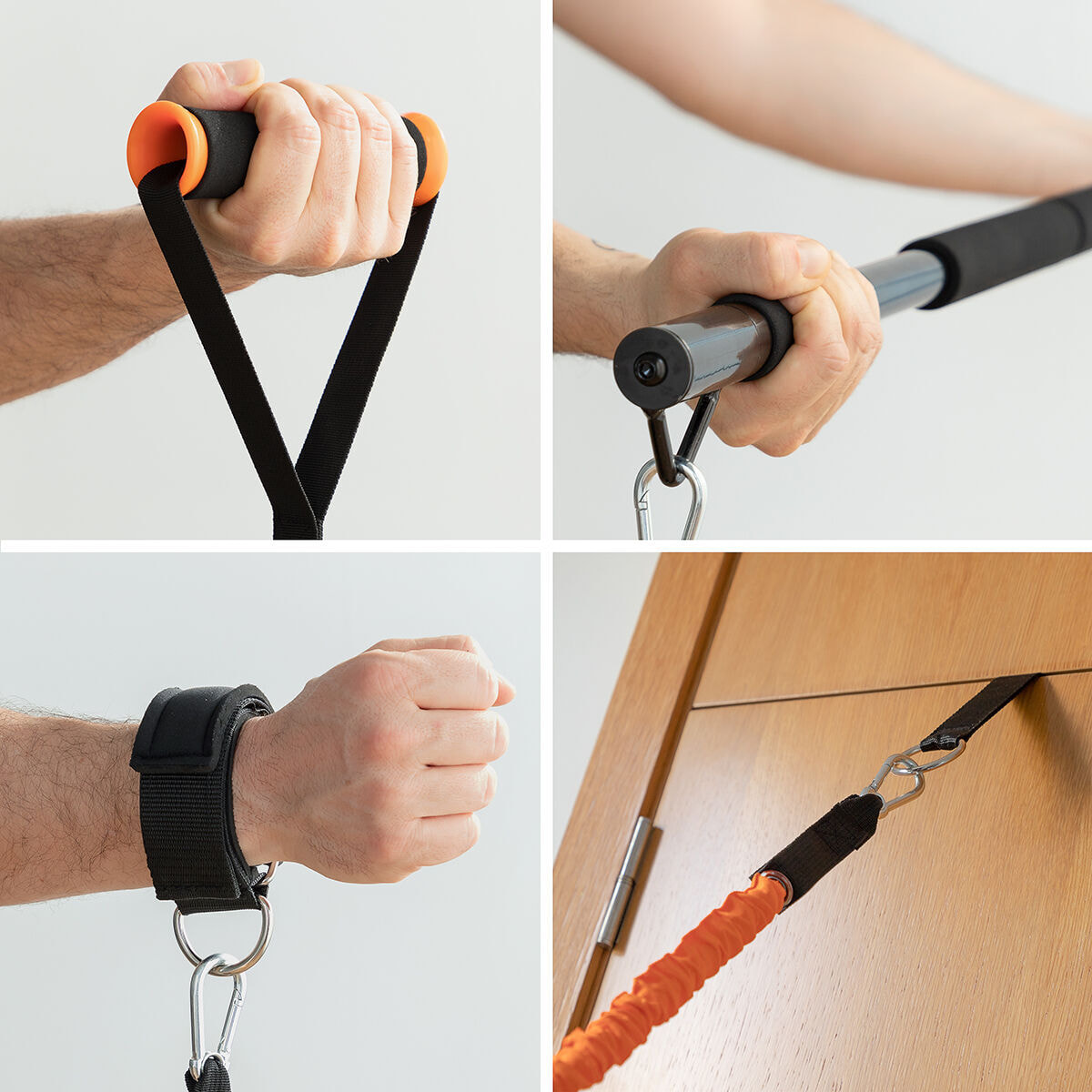 Pack système d'entraînement portable avec guide d'exercices et gilet sauna homme L InnovaGoods