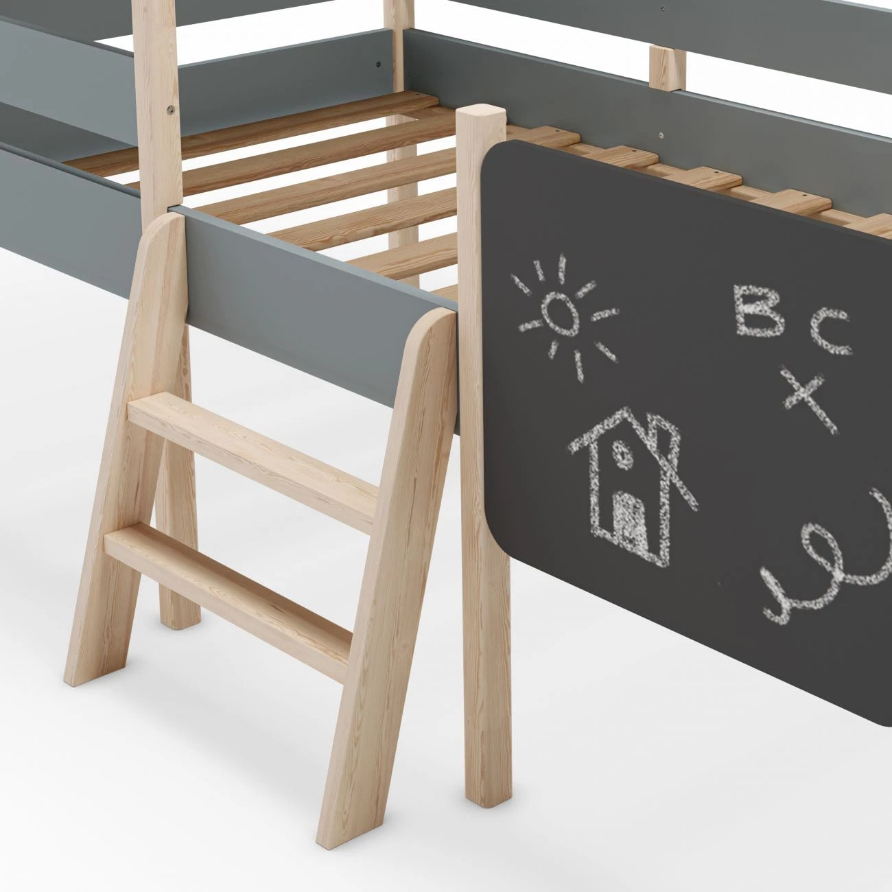 Cama cabaña Mokibed Verde Salvia - Oak Soft