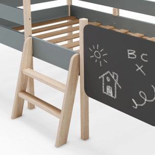 Cama cabaña Mokibed Verde Salvia - Oak Soft