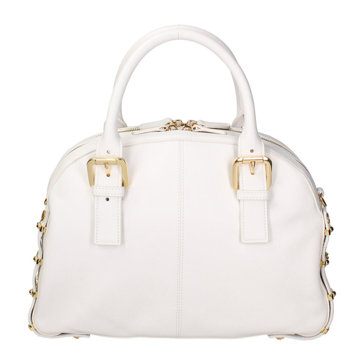 Borsa a mano da donna In Vera pelle Made in Italy 34,5x22x12 cm